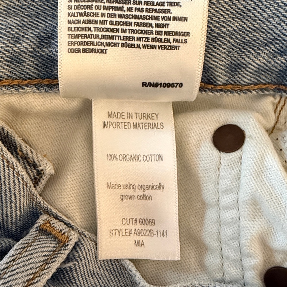 Agolde MIA Straight Leg Jeans - Picture 10 of 11